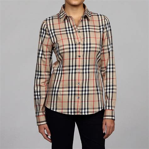 burberry plain shirt|burberry shirts for women.